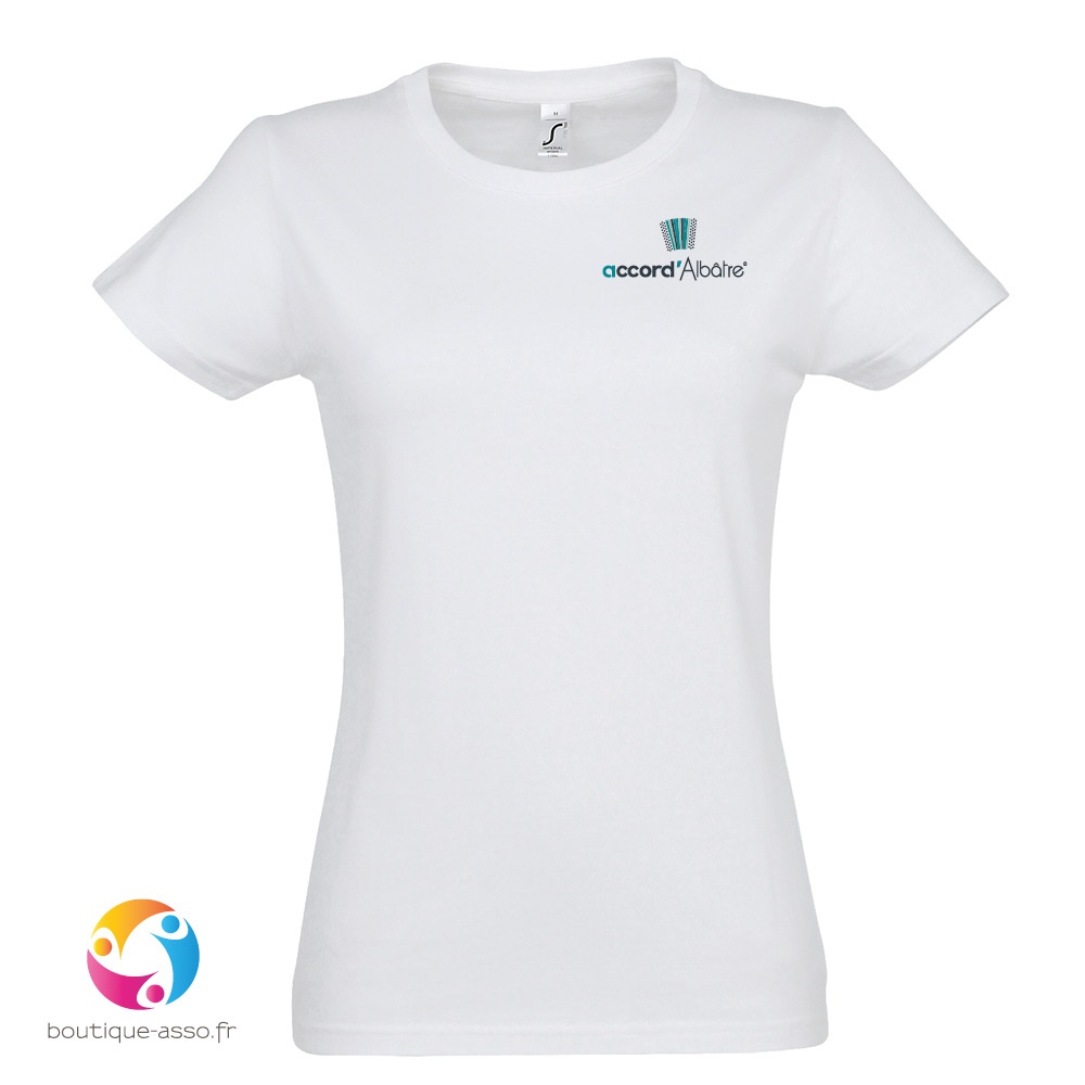 tee-shirt femme coton