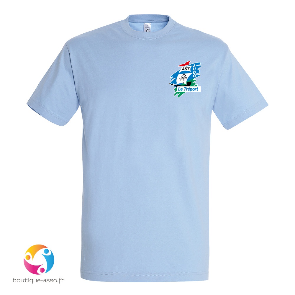 tee-shirt homme coton - Association Sportive Treportaise de JUDO / AST judo