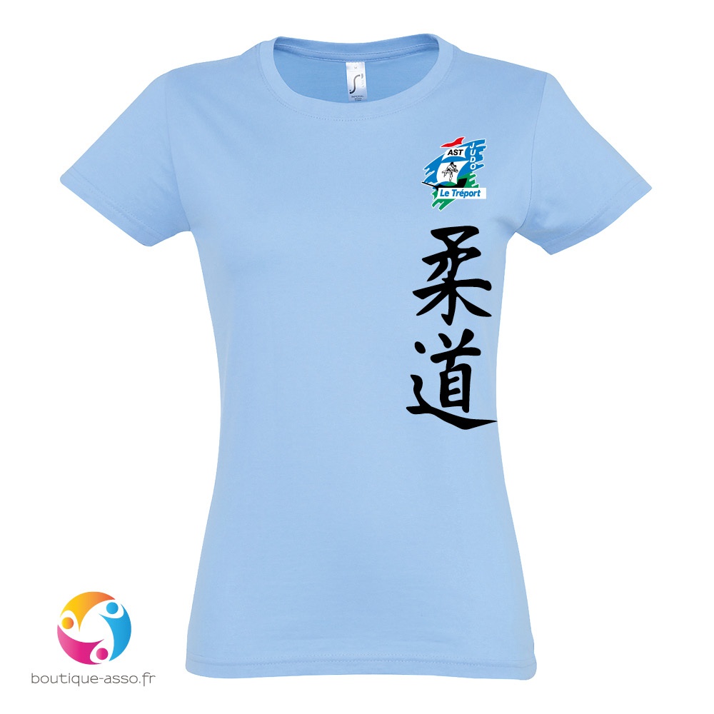 tee-shirt femme col rond personnalisé (a)