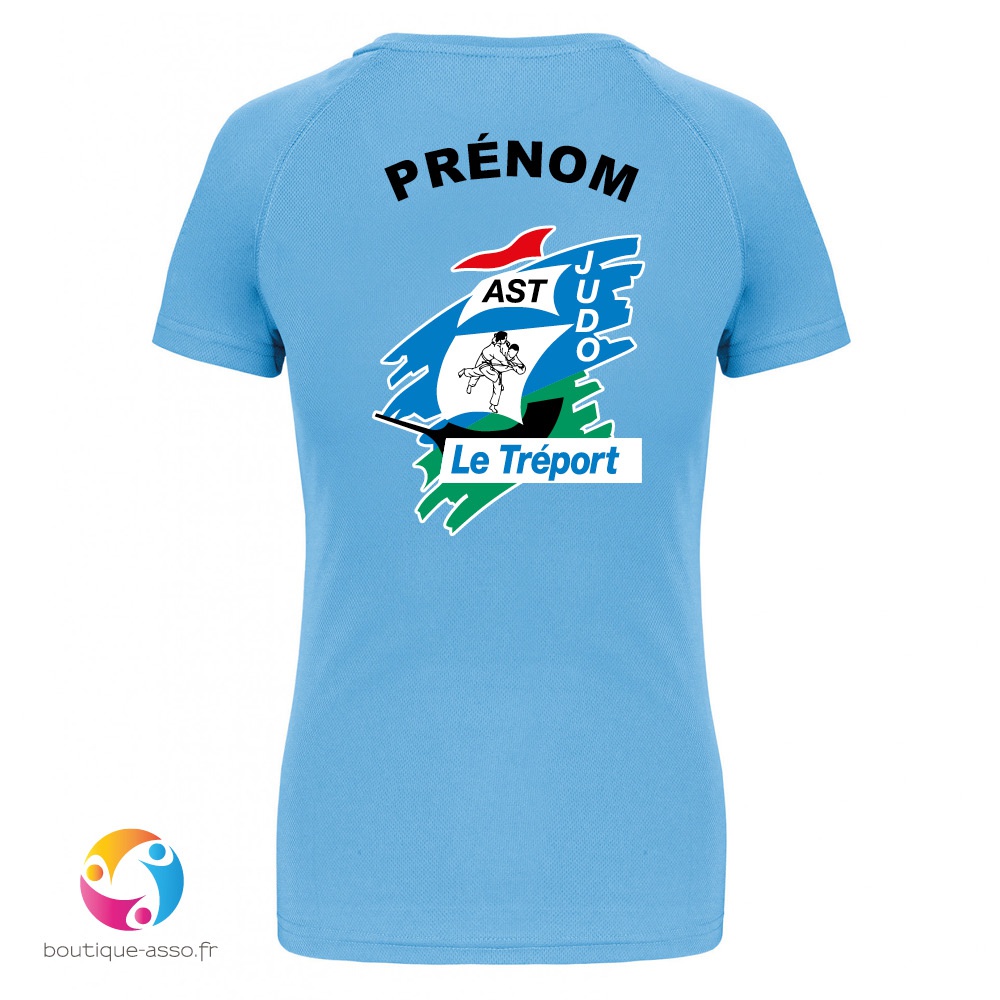 TEE-SHIRT SPORT FEMME - Association Sportive Treportaise de JUDO / AST judo