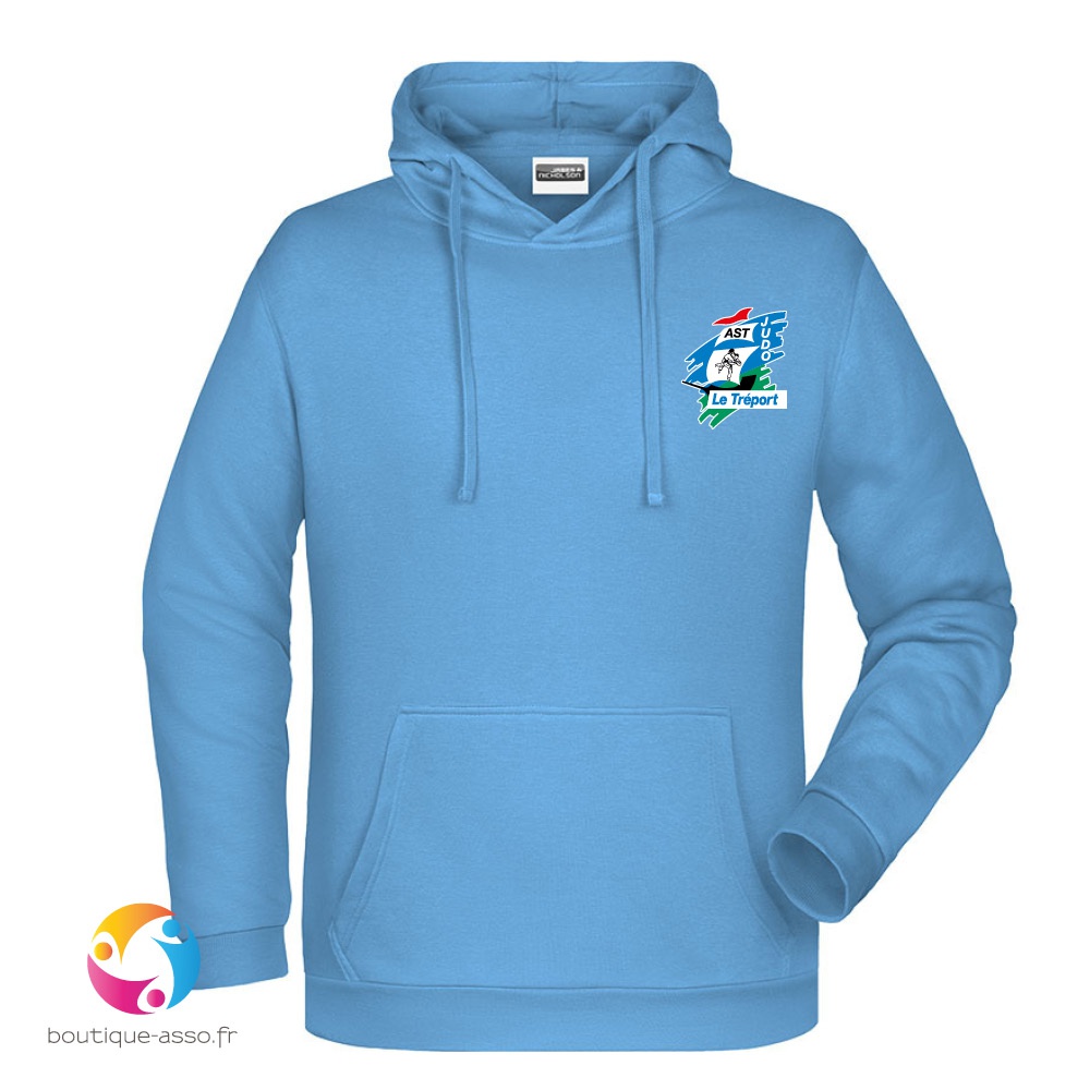 Sweat capuche homme - Association Sportive Treportaise de JUDO / AST judo