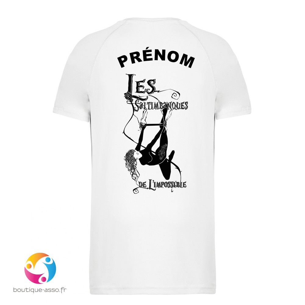 tee-shirt sport homme - les saltimbanques de l'impossible