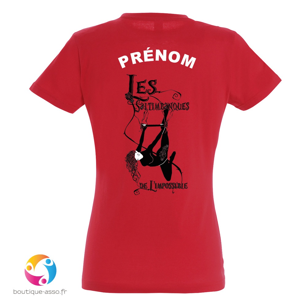 TEE-SHIRT FEMME - les saltimbanques de l'impossible