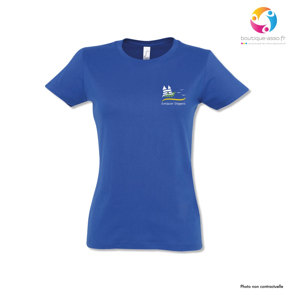 TEE-SHIRT FEMME - L'échiquier Dieppois