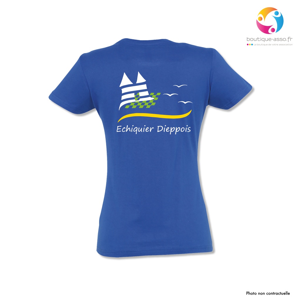 TEE-SHIRT FEMME - L'échiquier Dieppois