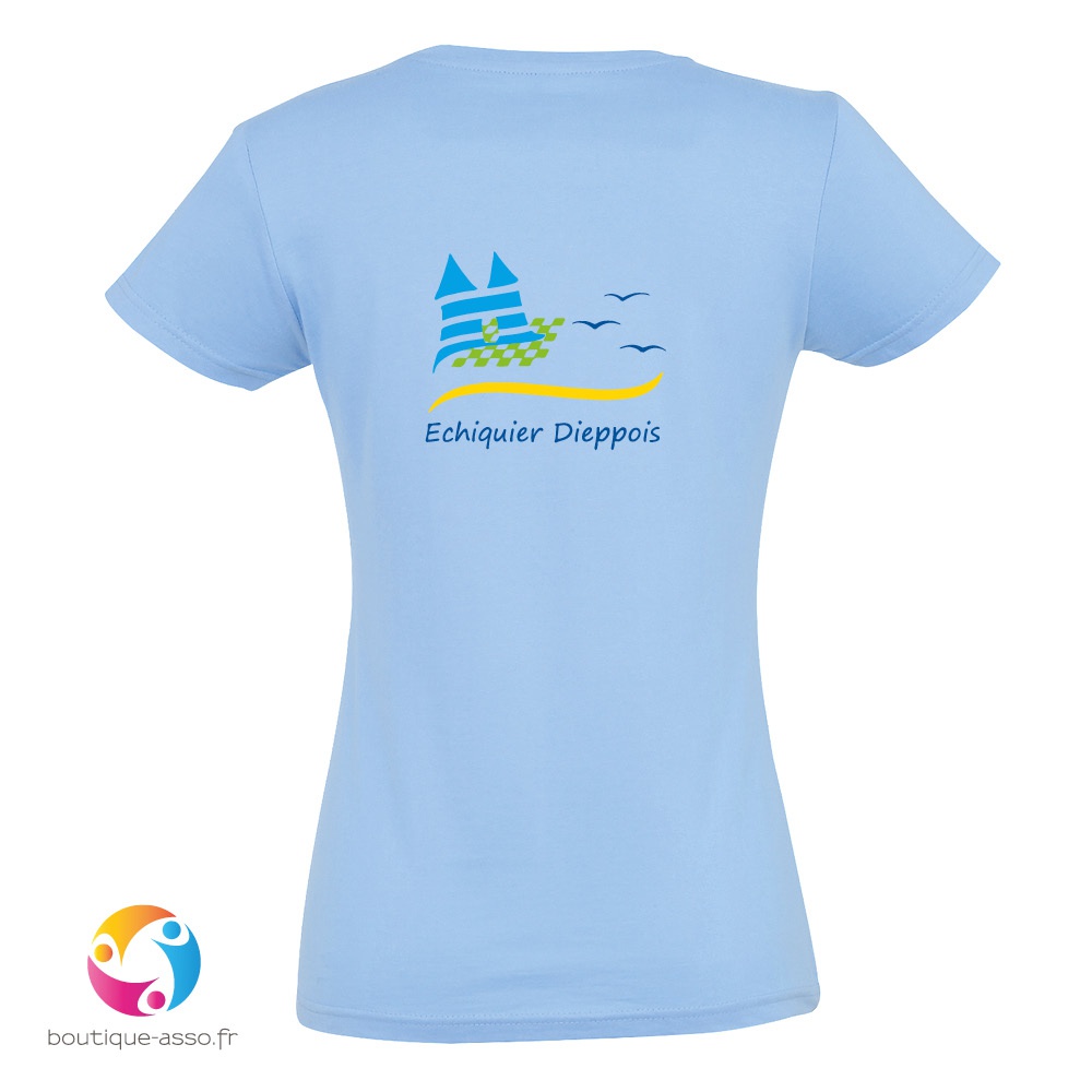 TEE-SHIRT FEMME - L'échiquier Dieppois