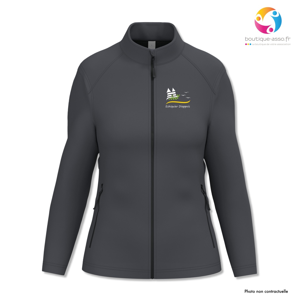 VESTE SOFTSHELL FEMME - L'échiquier Dieppois