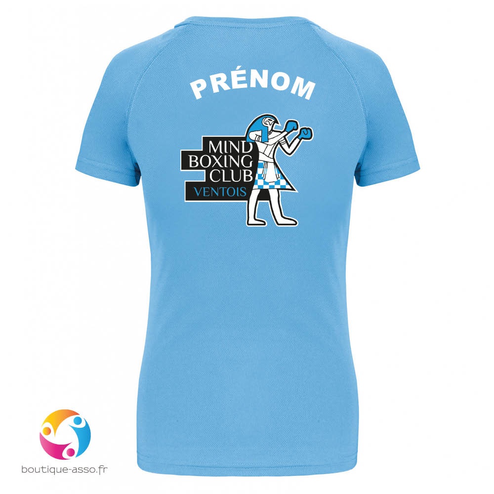 TEE-SHIRT SPORT FEMME - Mind Boxing Club Ventois