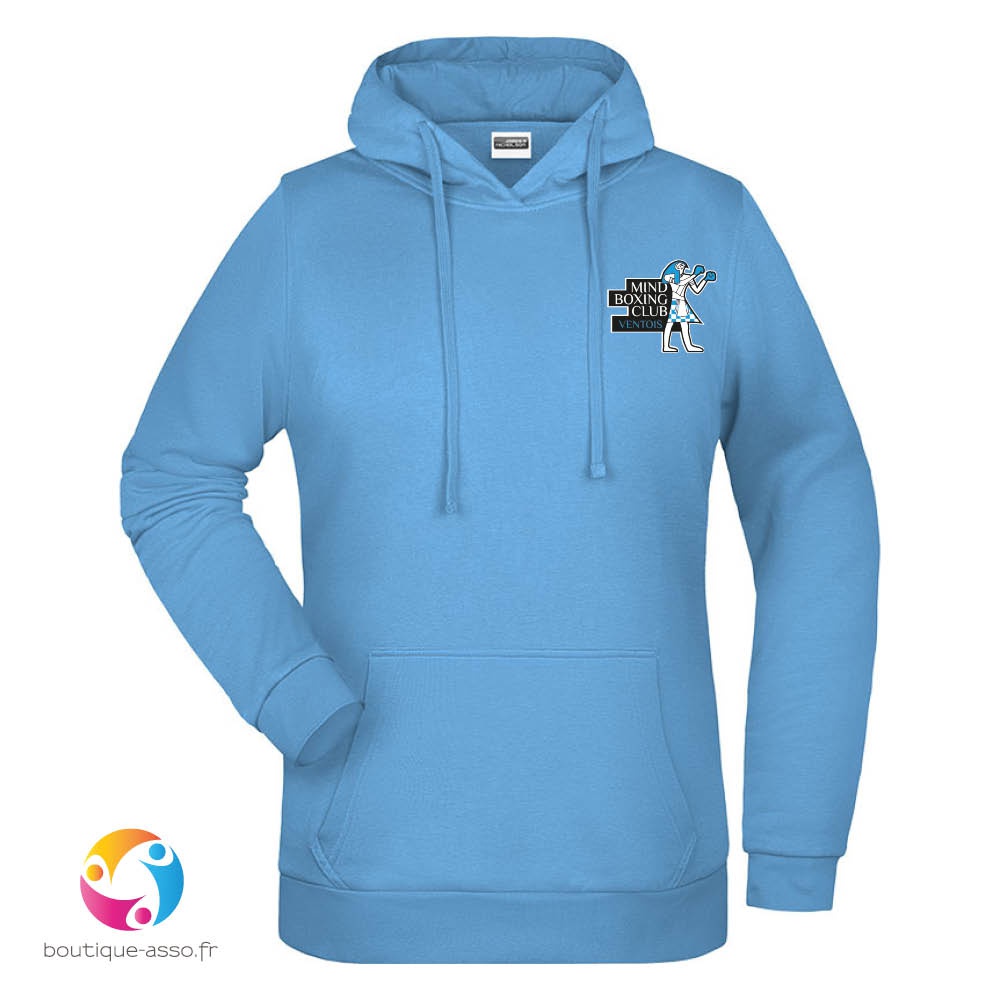 sweat capuche femme