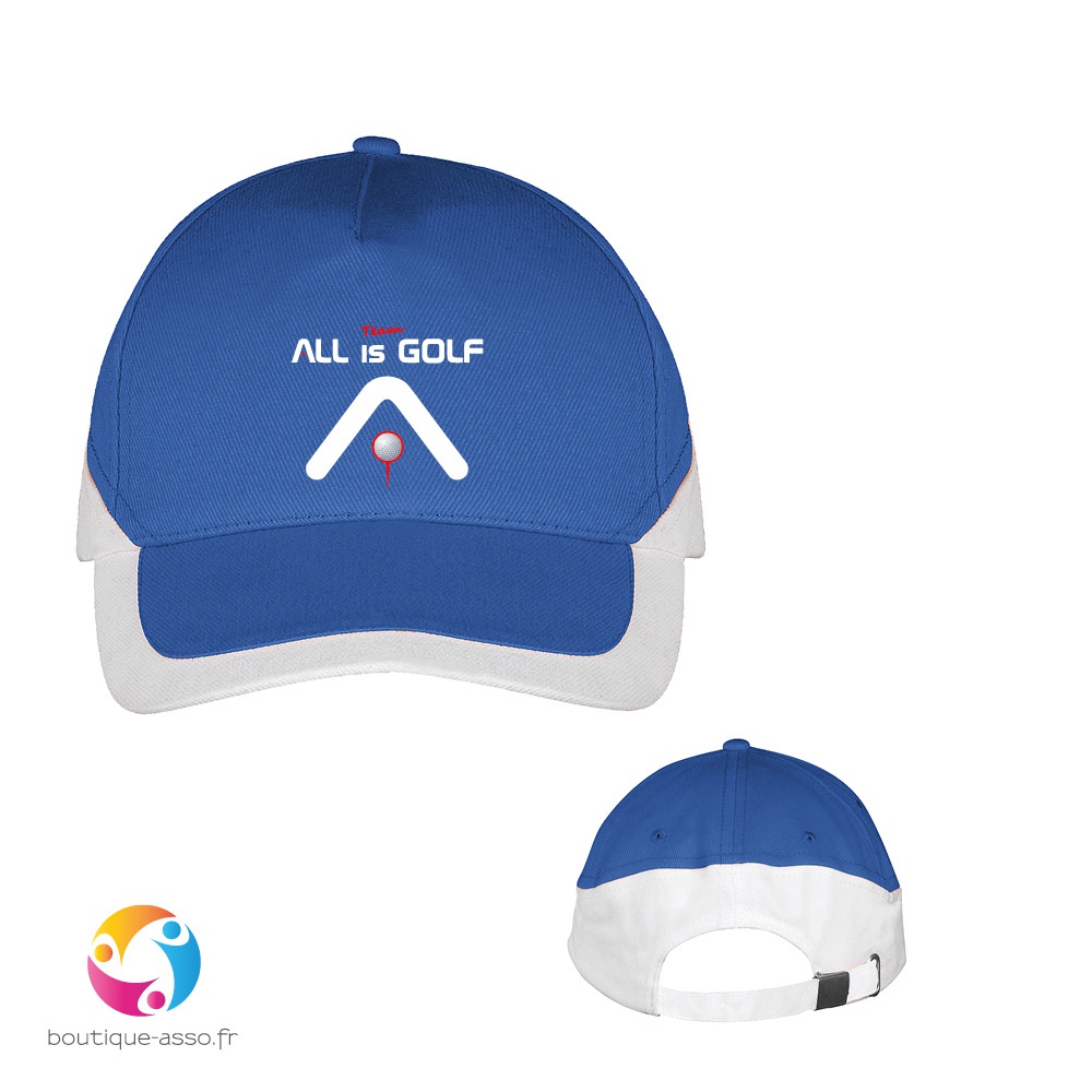 Casquette bicolore - all is golf