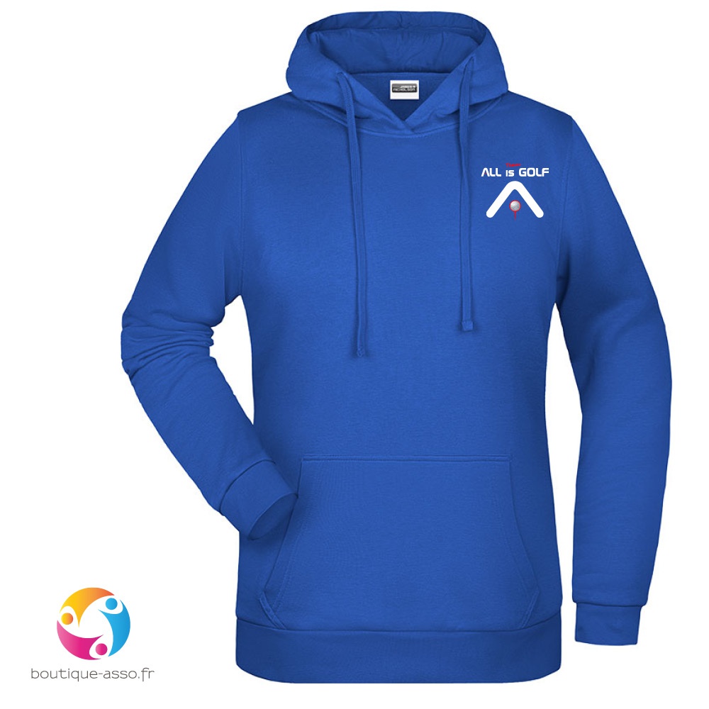 sweat capuche femme