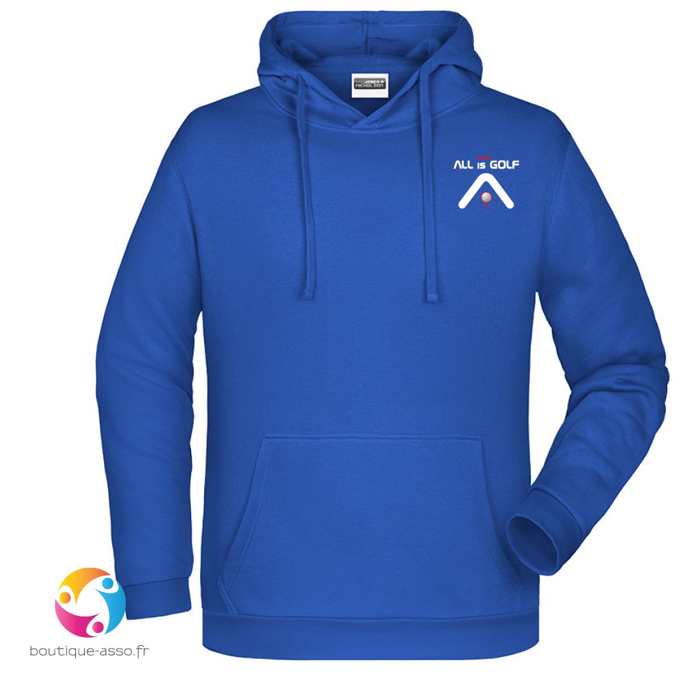 Sweat capuche homme - all is golf