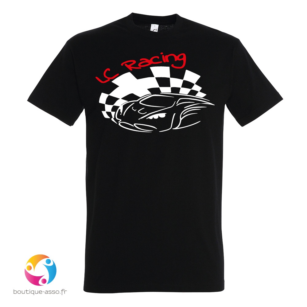 tee-shirt enfant col rond personnalisé (c) - LC RACING 