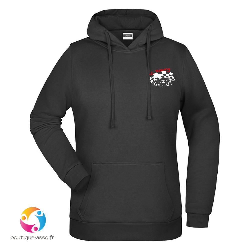 sweat capuche femme - LC RACING 