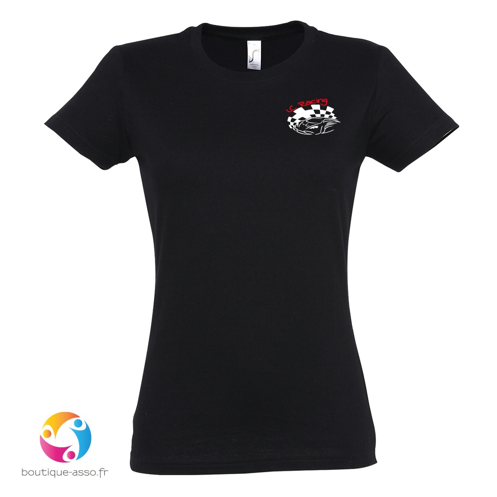 tee-shirt femme coton - LC RACING 