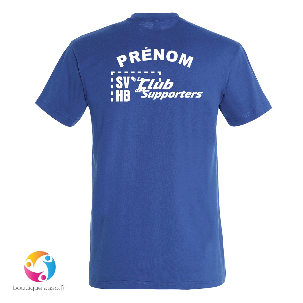 tee-shirt homme coton - club des supporters SHVB