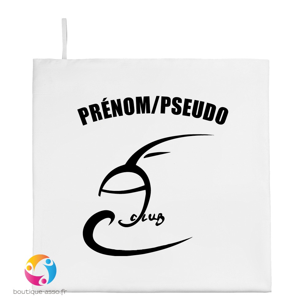 Serviette microfibre personnalisée 50 x 100 cm