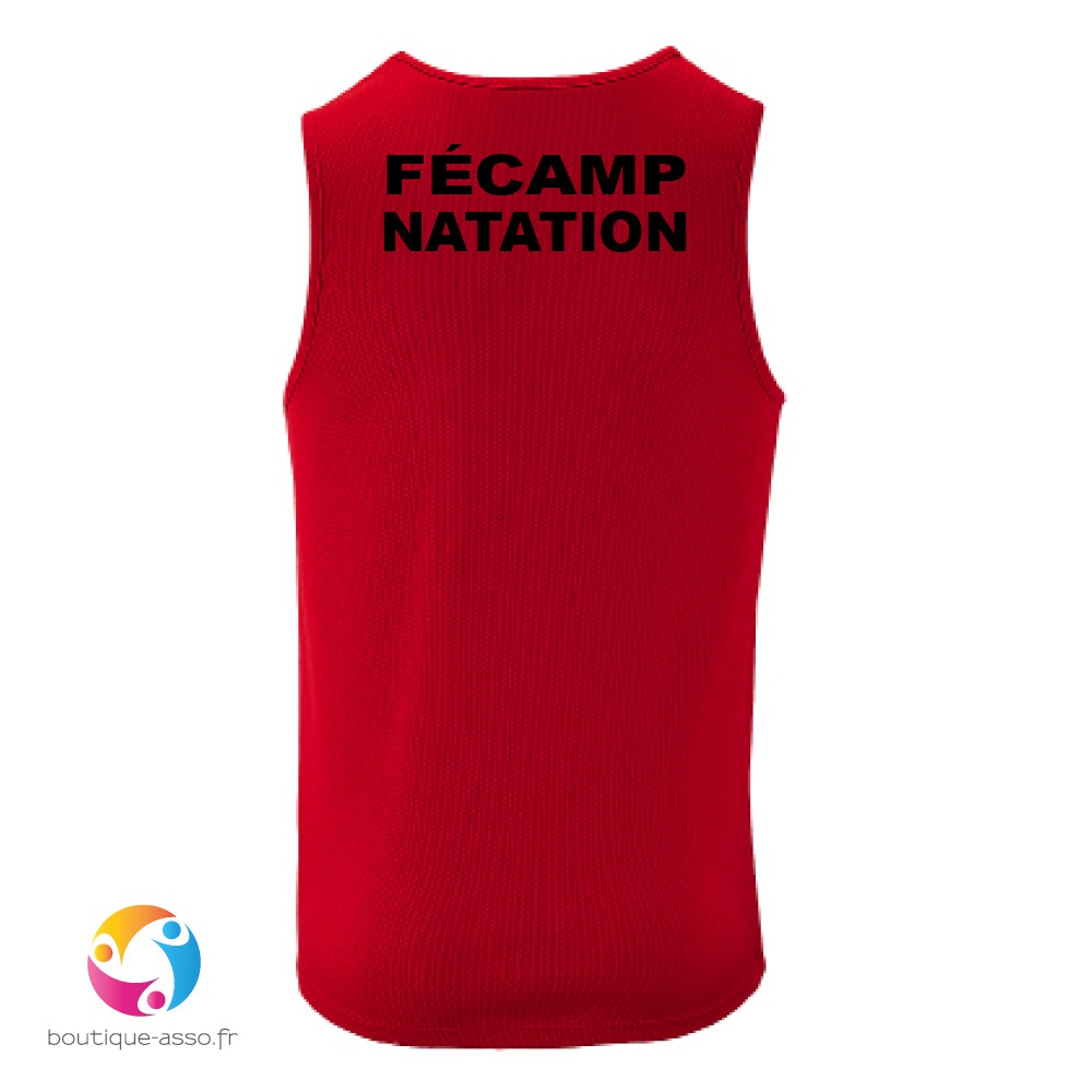 Débardeur sport homme - Fécamp Aquatique Club