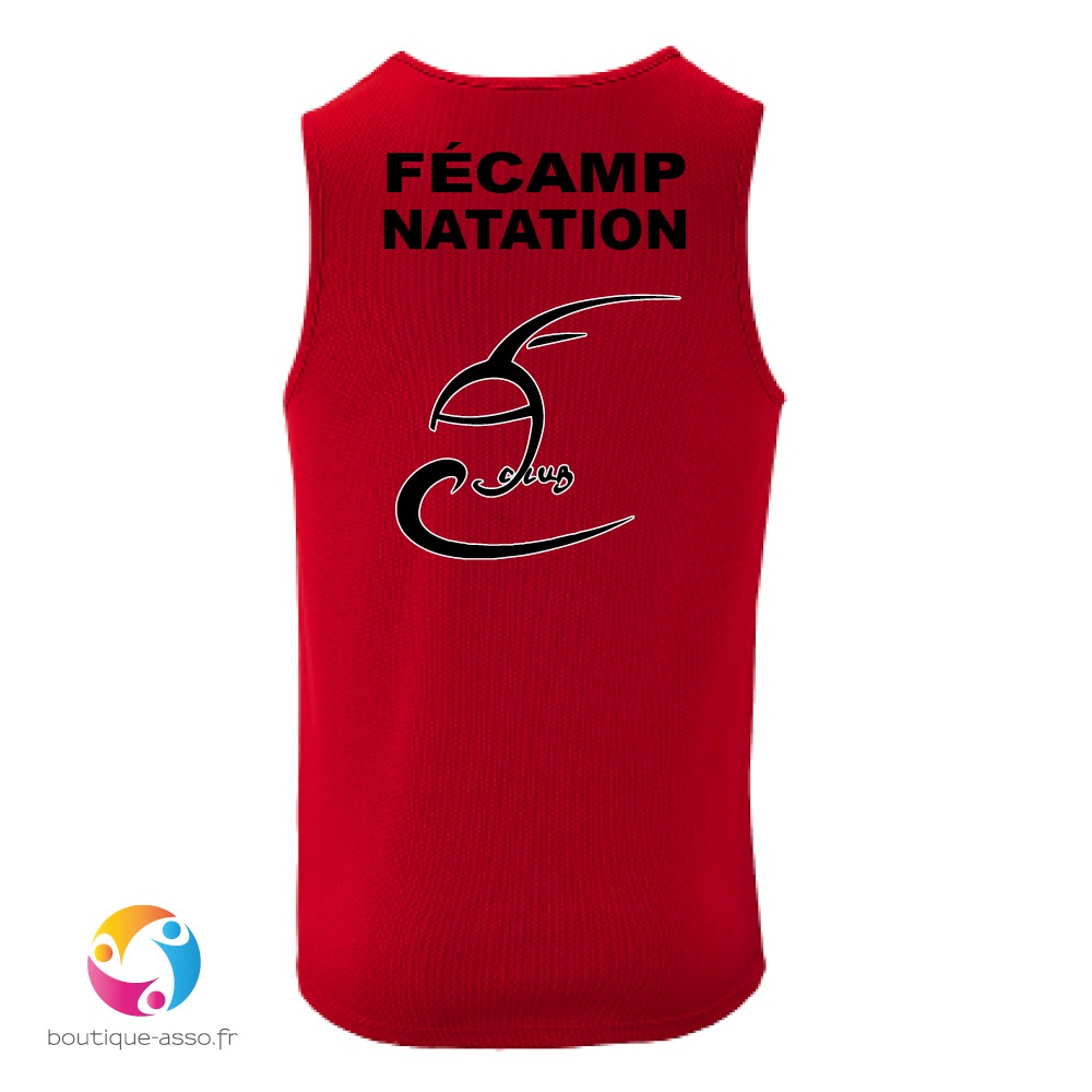 Débardeur sport homme - Fécamp Aquatique Club