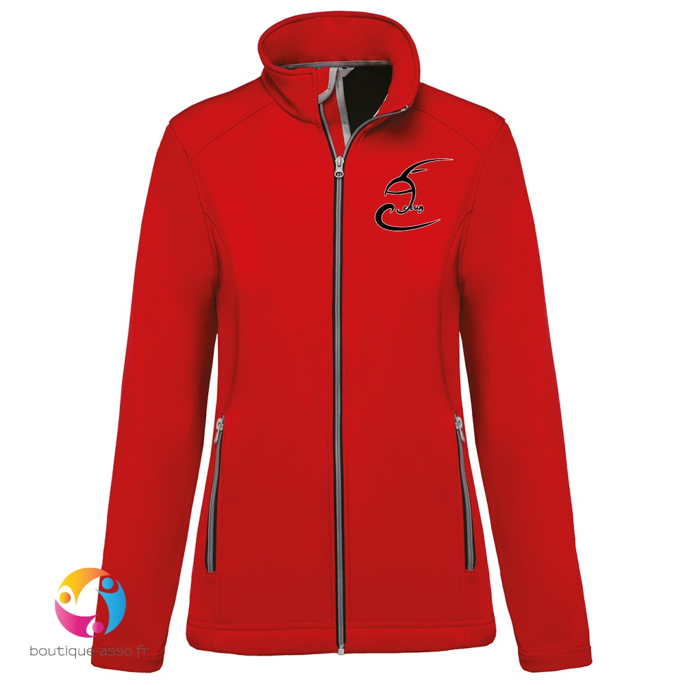 Veste Femme Softshell - Fécamp Aquatique Club