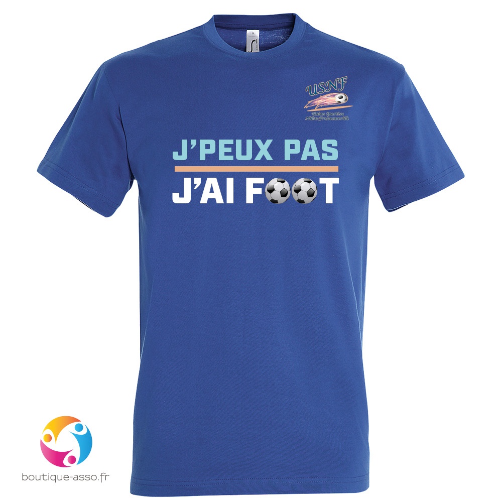 tee-shirt enfant col rond personnalisé (c) - US Nibas Fressenneville