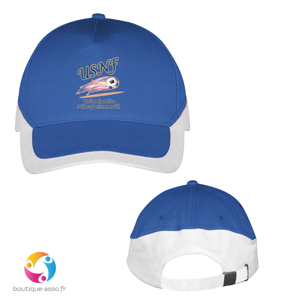 Casquette bicolore - US Nibas Fressenneville