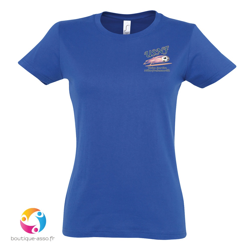 tee-shirt femme coton - US Nibas Fressenneville