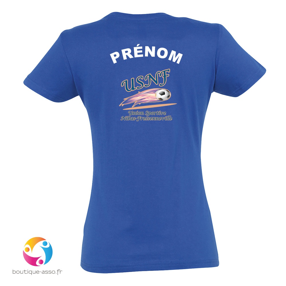 tee-shirt femme coton - US Nibas Fressenneville