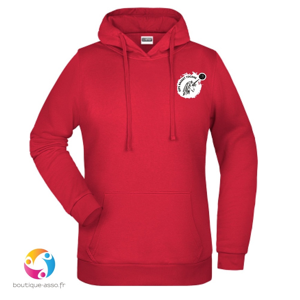 sweat capuche femme