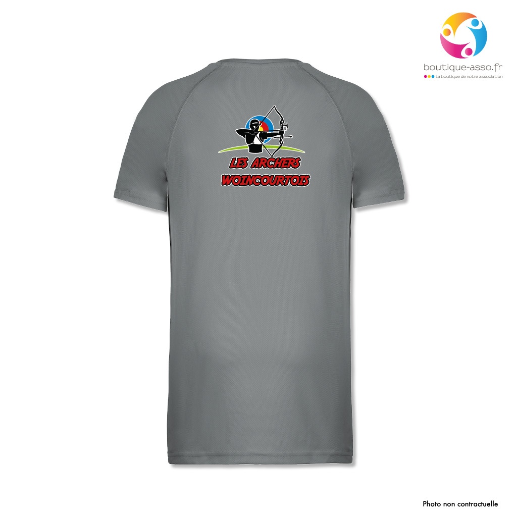 TEE-SHIRT SPORT HOMME - Les Archers Woincourtois