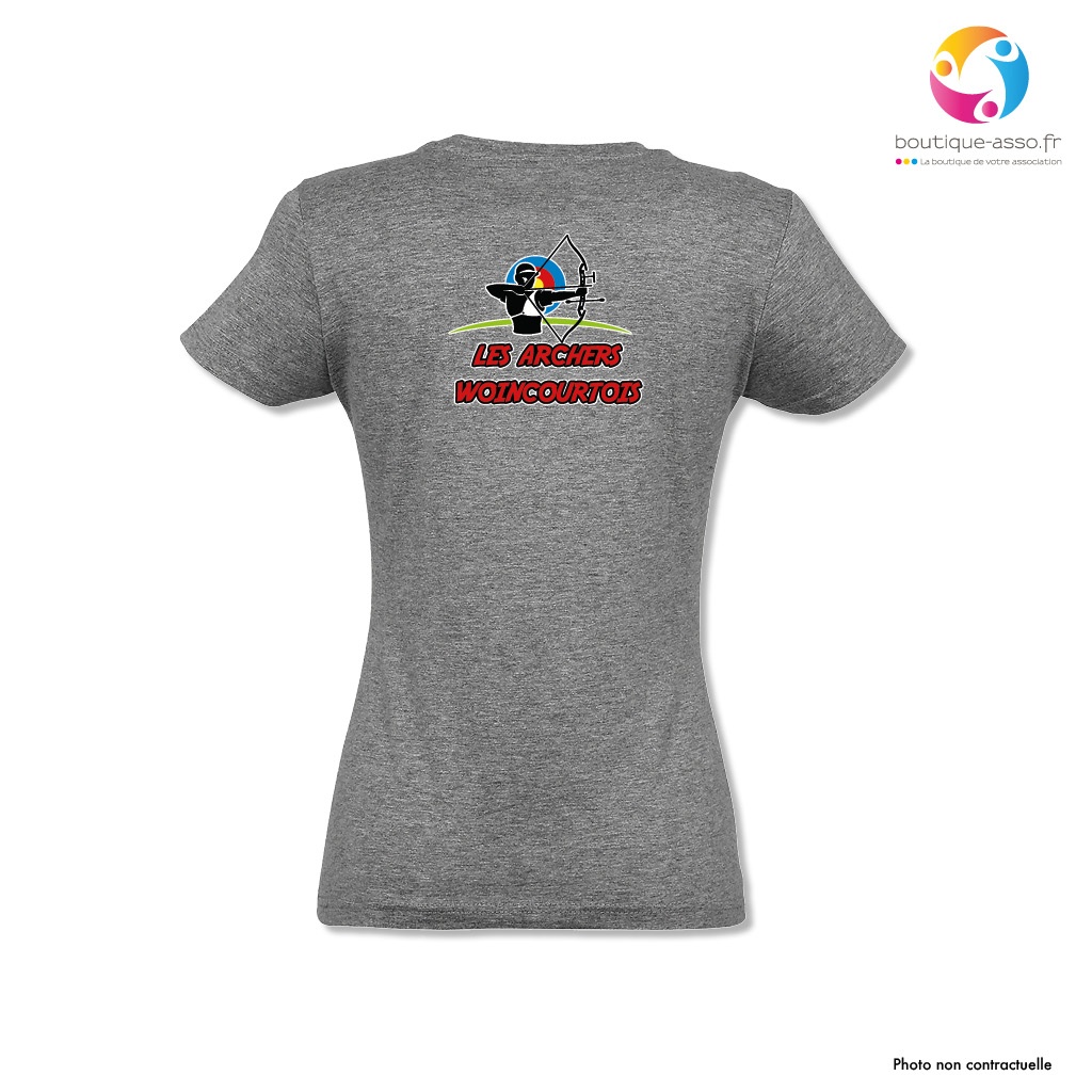 TEE-SHIRT FEMME - Les Archers Woincourtois