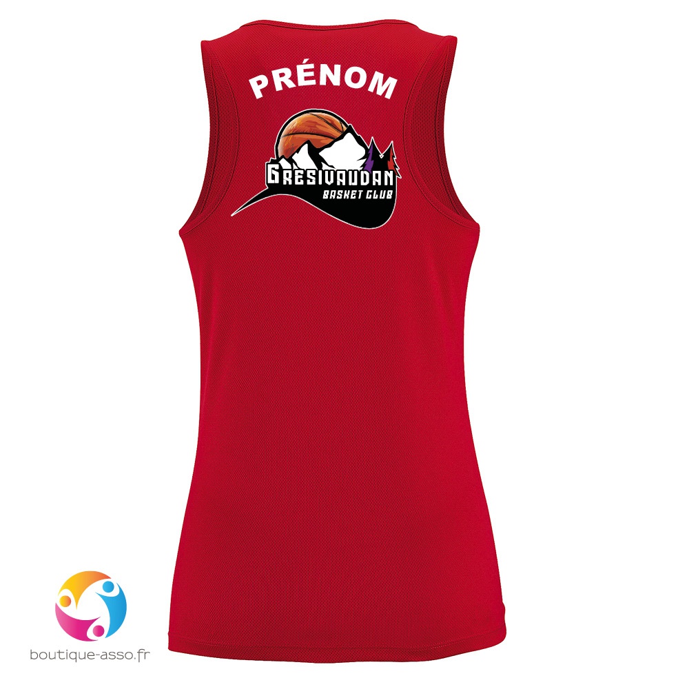 DEBARDEUR SPORT FEMME - Gresivaudan Basket Club