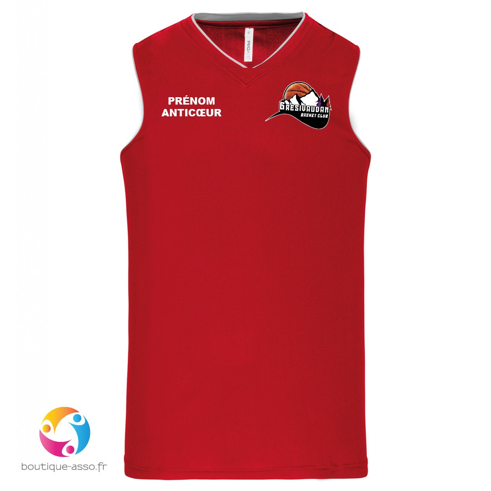 Maillot basket-ball PROACT - Gresivaudan Basket Club