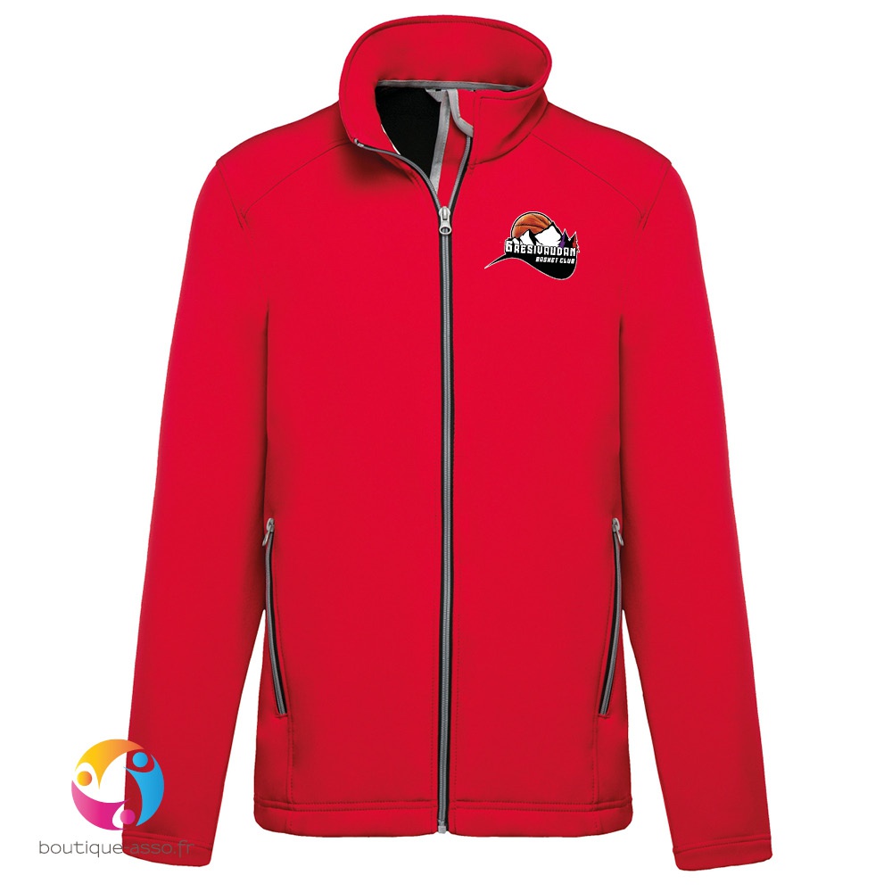 VESTE SOFTSHELL HOMME