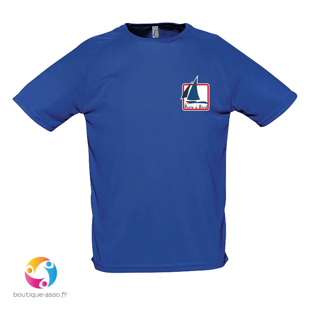 tee-shirt sport homme - Association Reste à Bord