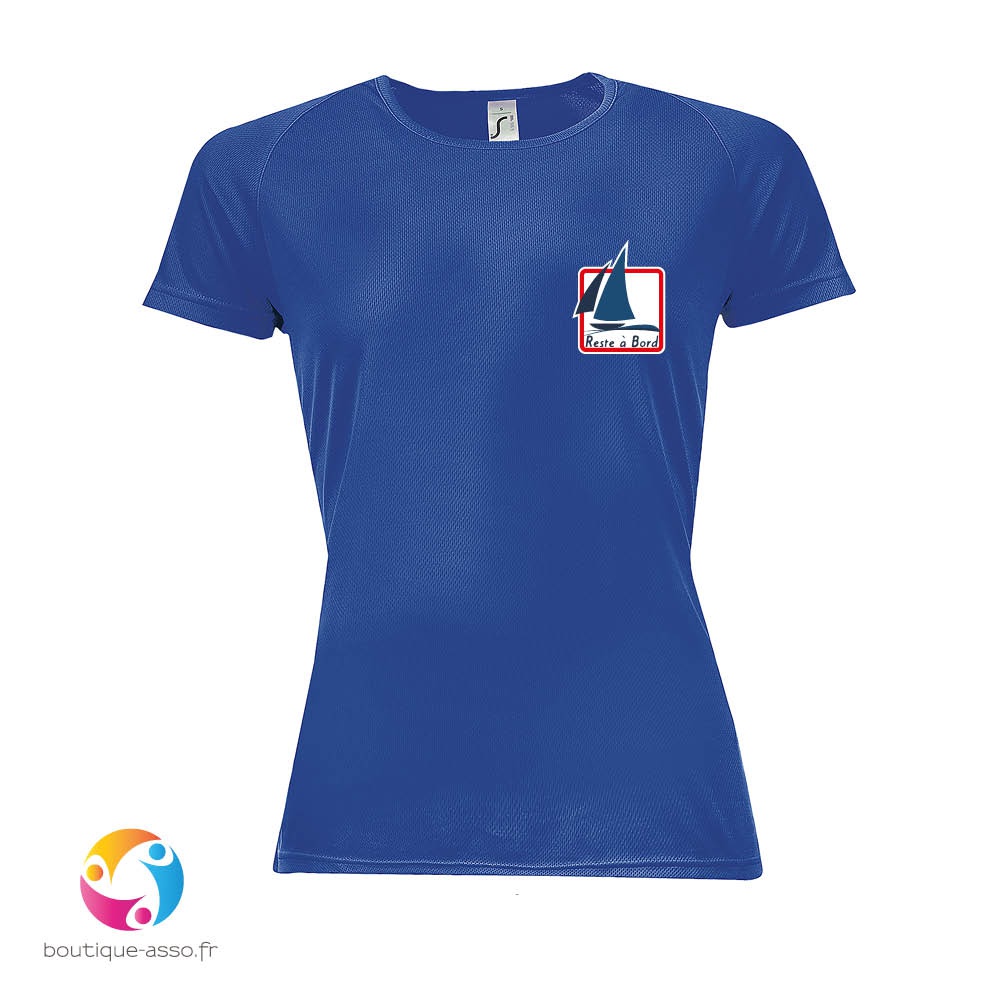 tee-shirt sport femme - Association Reste à Bord