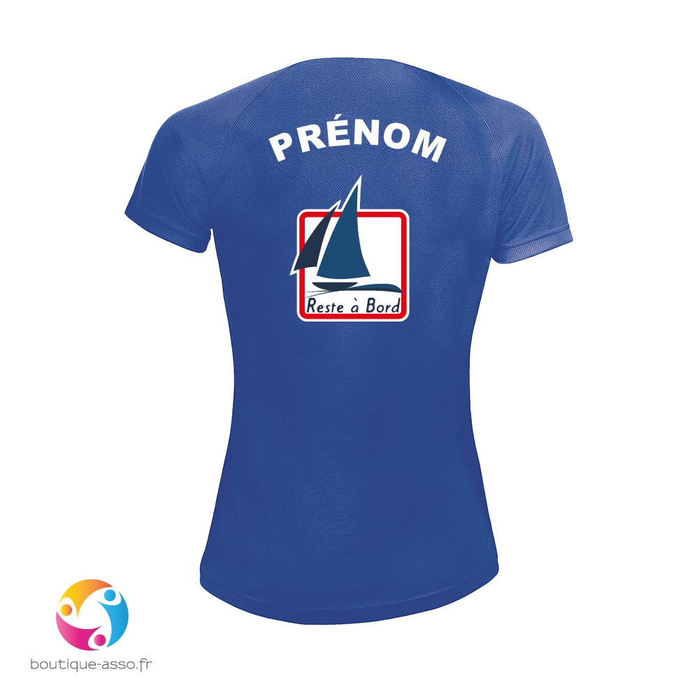 TEE-SHIRT SPORT FEMME - Association Reste à Bord