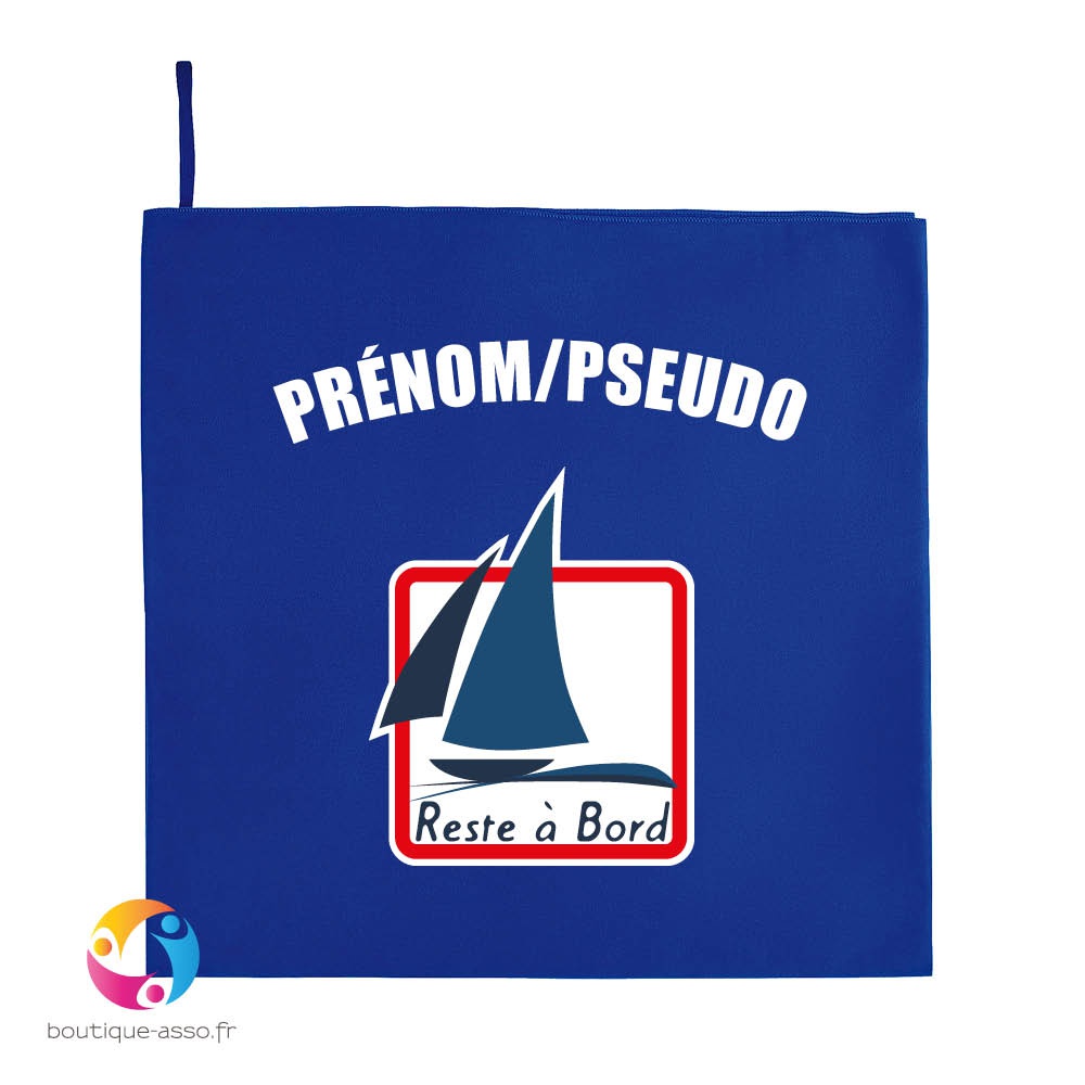 Serviette microfibre personnalisée 50 x 100 cm