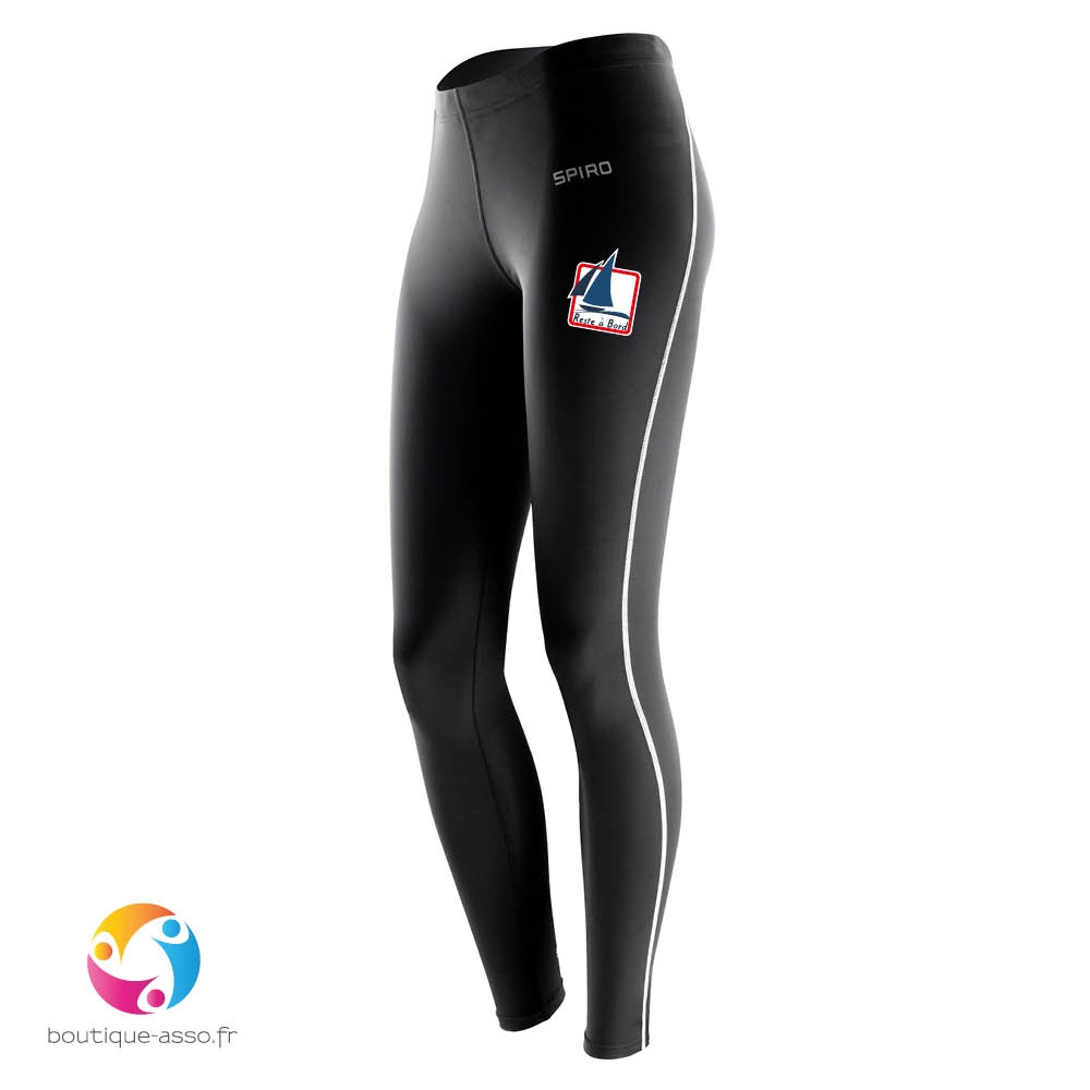 Legging Femme Bodyfit SPIRO - Association Reste à Bord