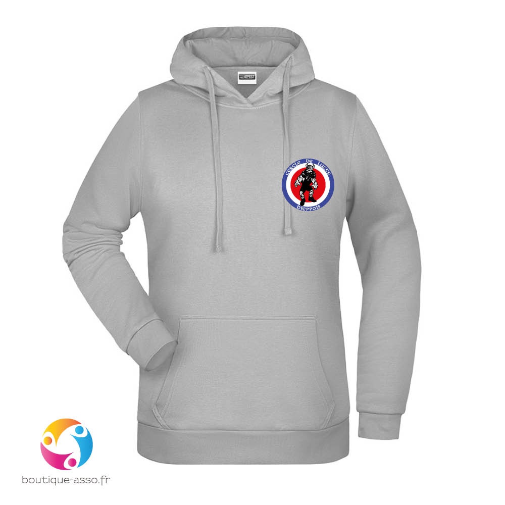 sweat capuche femme