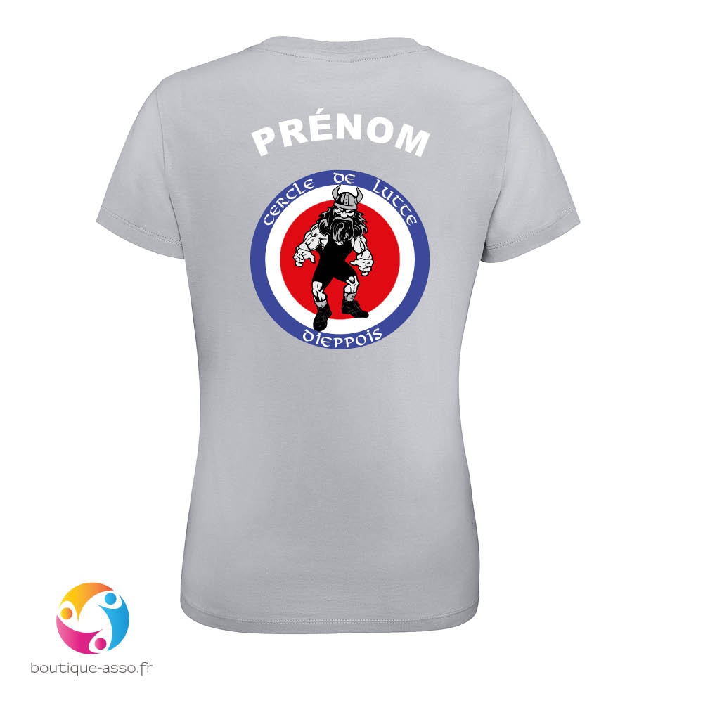 TEE-SHIRT FEMME - Cercle de lutte Dieppois