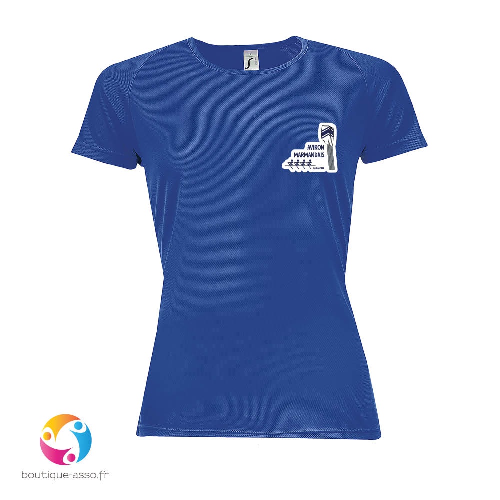 TEE-SHIRT SPORT FEMME - Aviron Marmandais