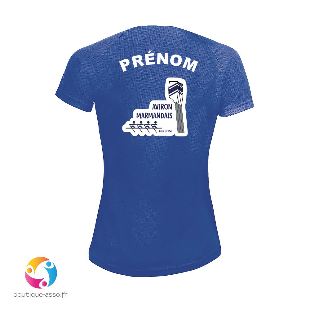TEE-SHIRT SPORT FEMME - Aviron Marmandais