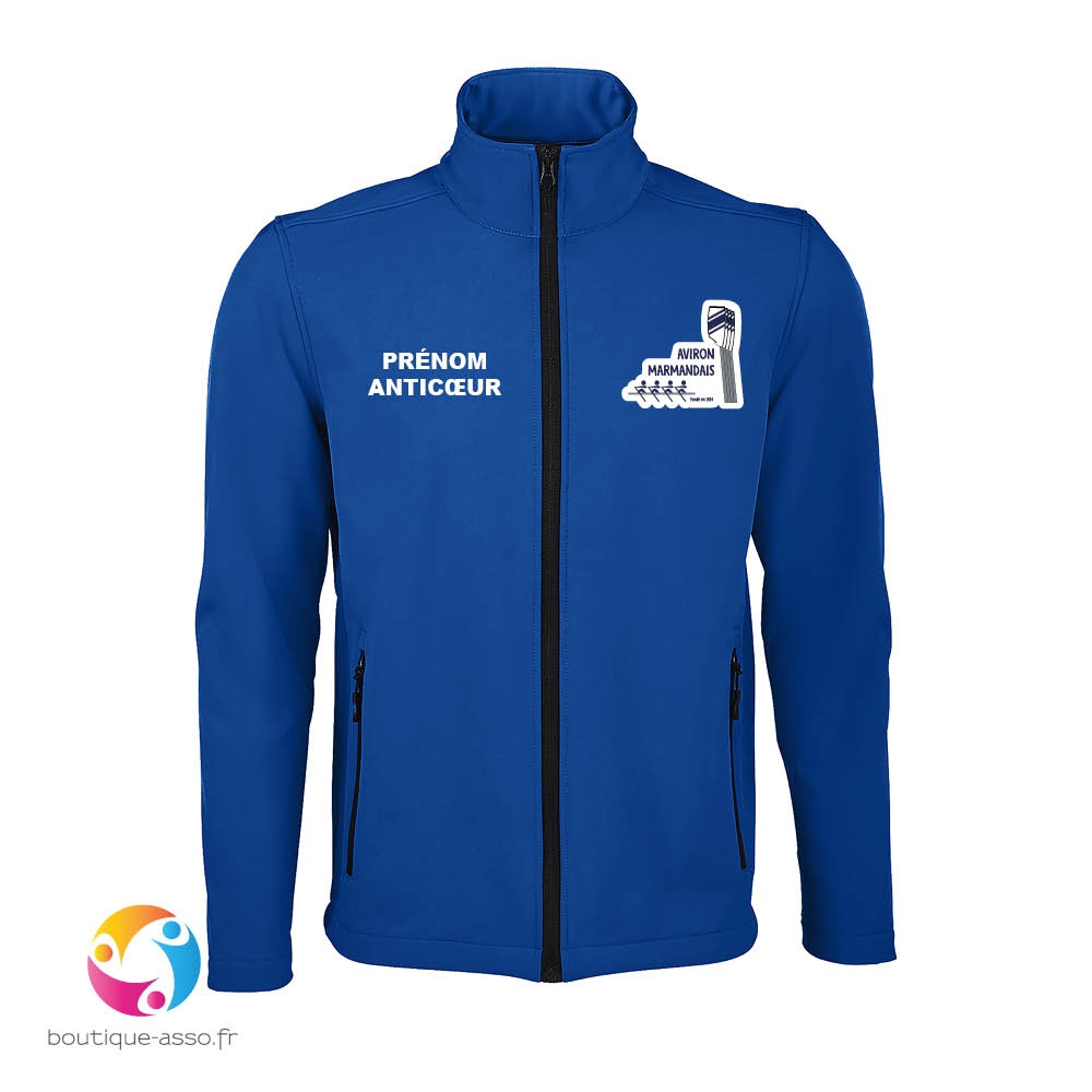 VESTE SOFTSHELL HOMME - Aviron Marmandais