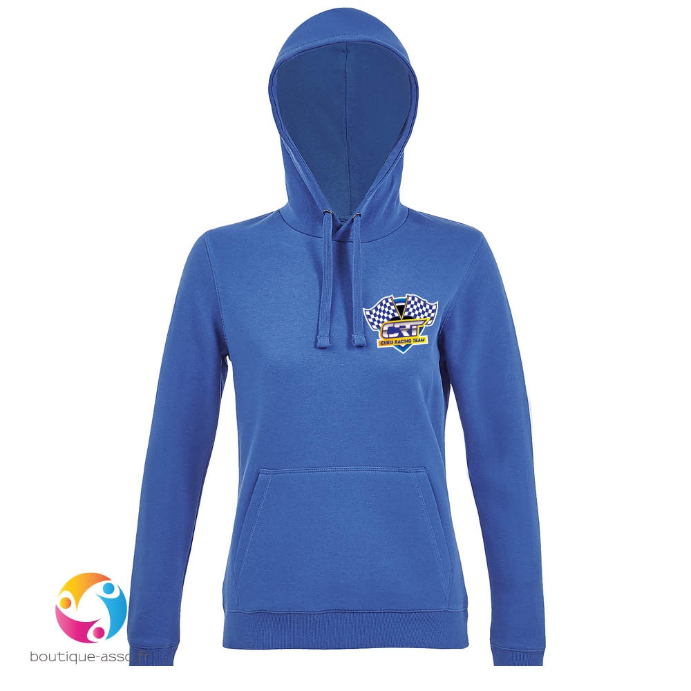 SWEAT CAPUCHE FEMME - Chris Racing Team