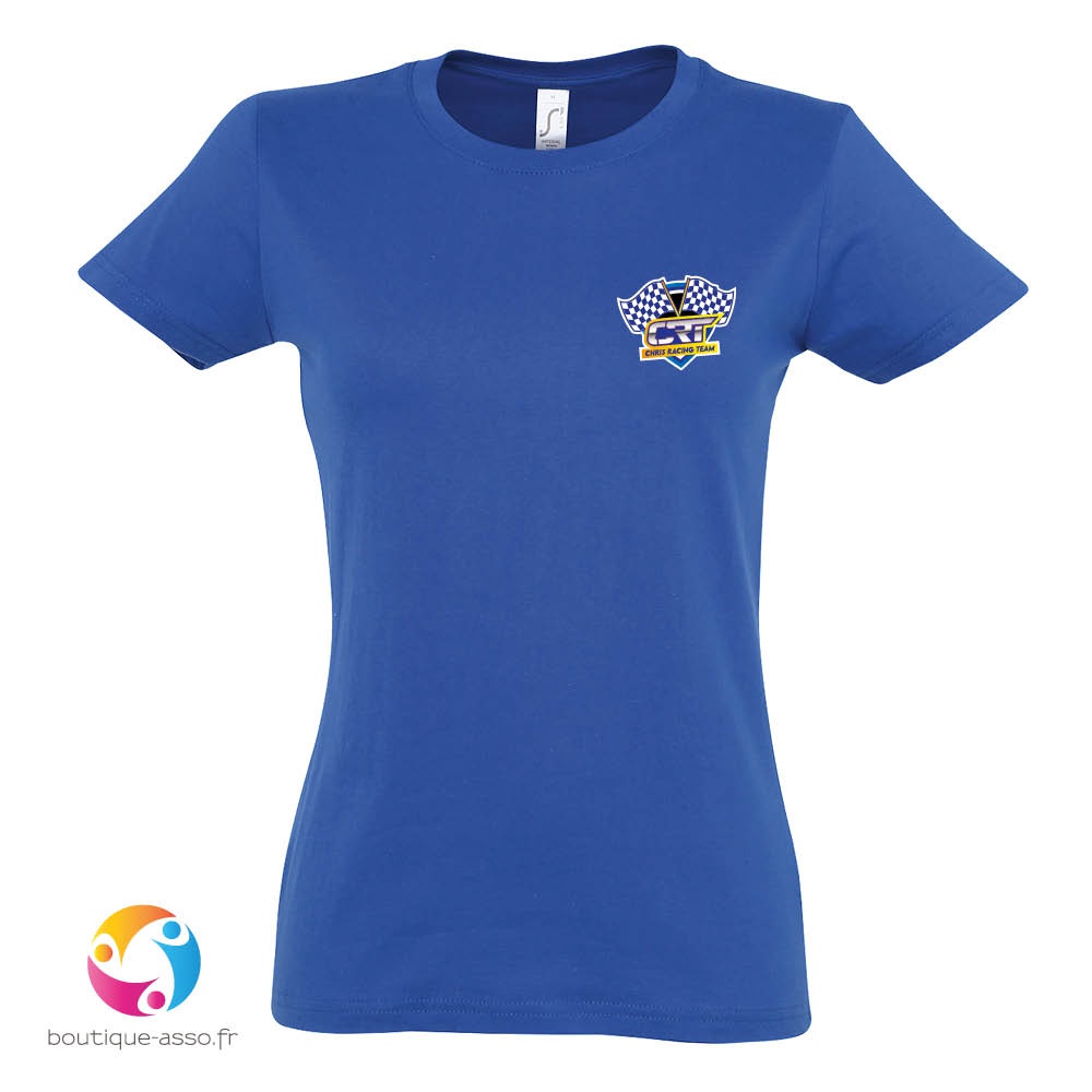 tee-shirt femme coton - Chris Racing Team