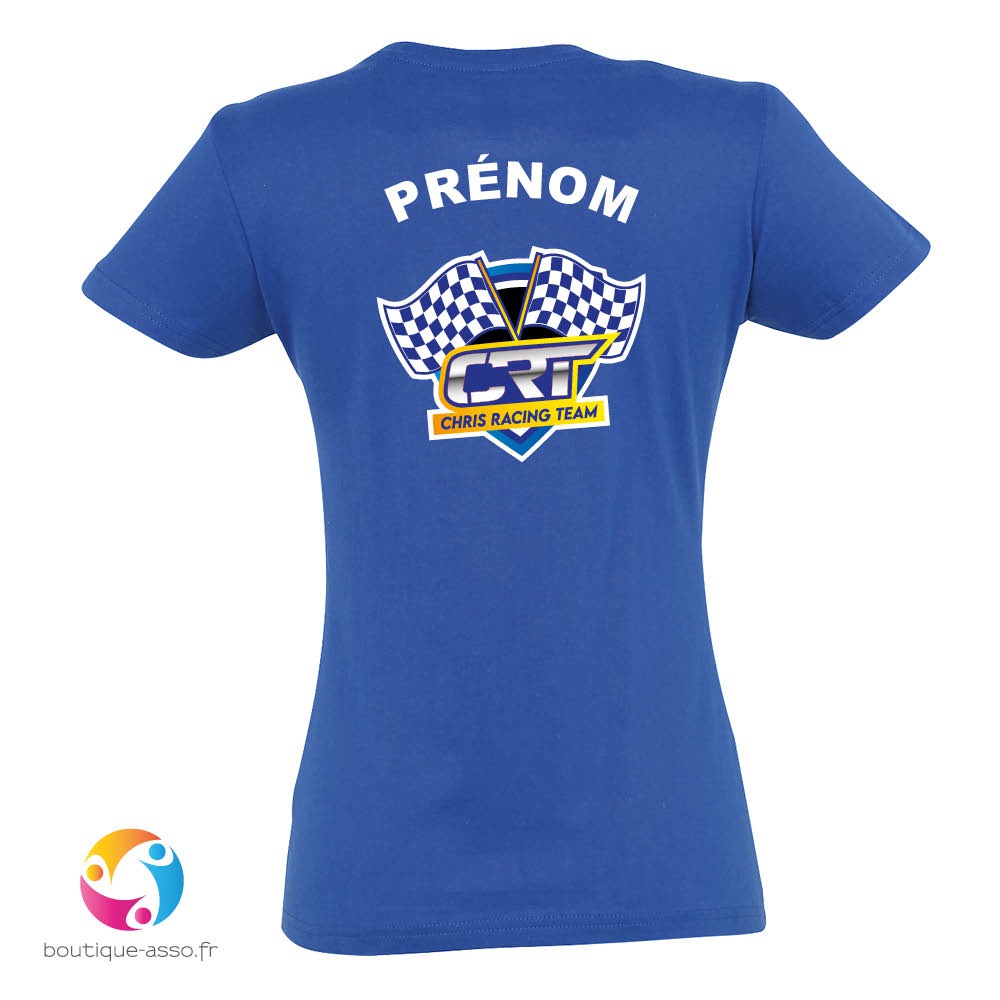 tee-shirt femme coton - Chris Racing Team