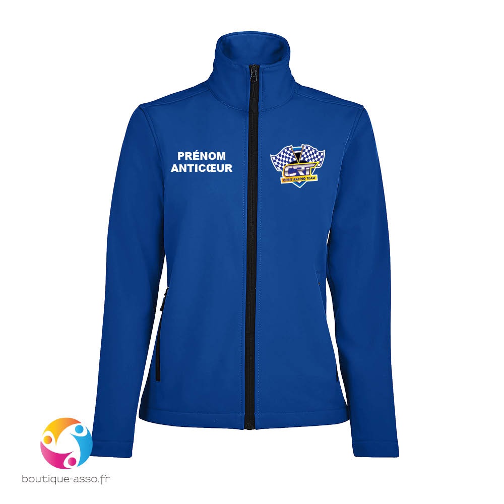 VESTE SOFTSHELL FEMME - Chris Racing Team