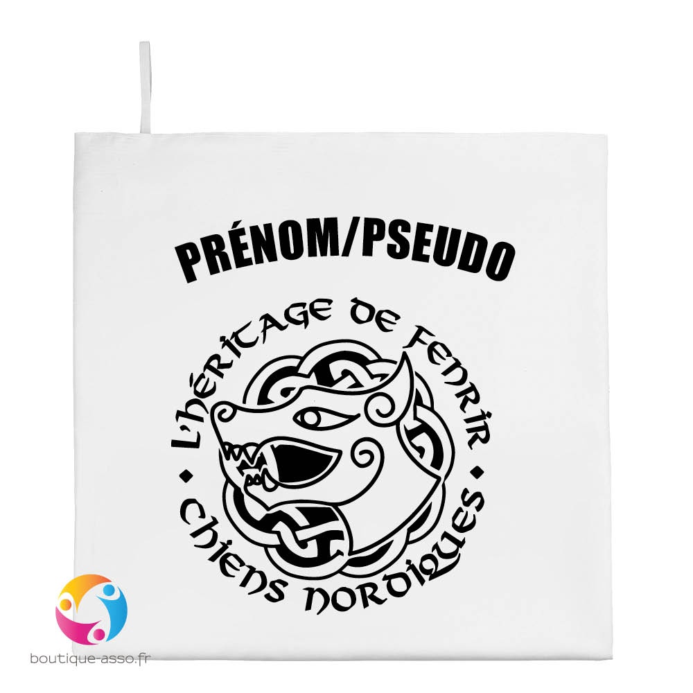 Serviette microfibre personnalisée 50 x 100 cm