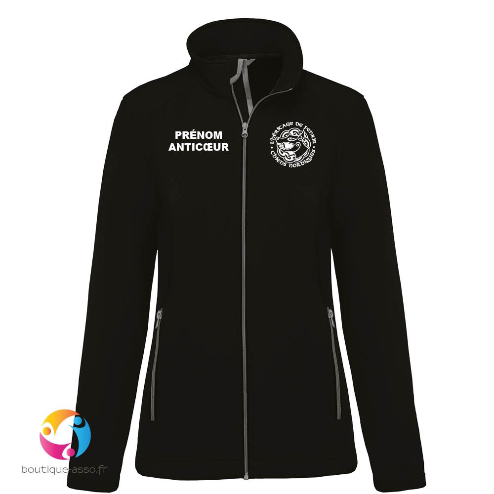 VESTE SOFTSHELL FEMME - L'Héritage de Fenrir